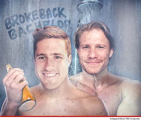 May 29, 2015 · 5/29/2015 1:00 AM PT. The so-called ' Brokeback Bachelors' – aka JJ and Clint -- may not be gay, but they do enjoy water sports ... as in showers. Naked. Together. As we first reported, the new ... 